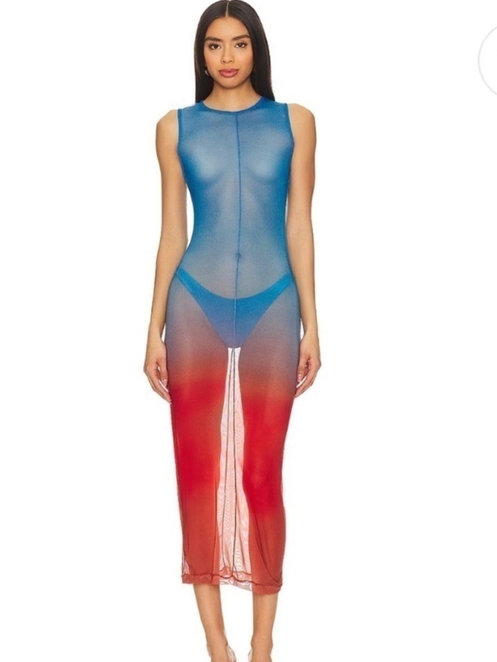 HAIGHT Taiane Dress in Ombre Pattern